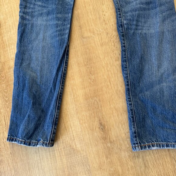 LEVIS 501 BUTTON FLY SZ 26 X 32 100 % COTTON STRAIGHT - Picture 3 of 5